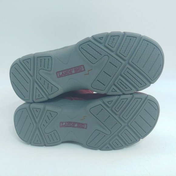 Lands End Womens‎ 489293 Suede Quilted Boots 6.5D - Picture 5 of 11